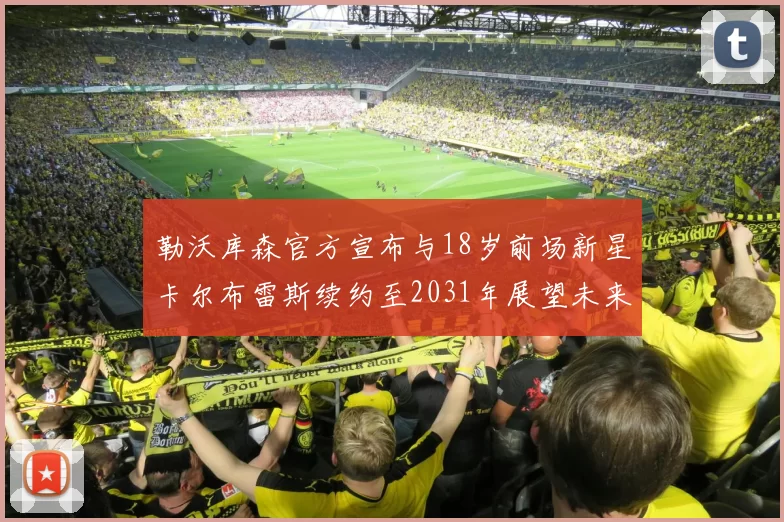 勒沃库森官方宣布与18岁前场新星卡尔布雷斯续约至2031年展望未来